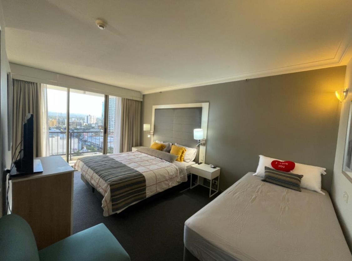 Luxury Apartment & Ocean View In Surfers Paradise Gold Coast Eksteriør bilde